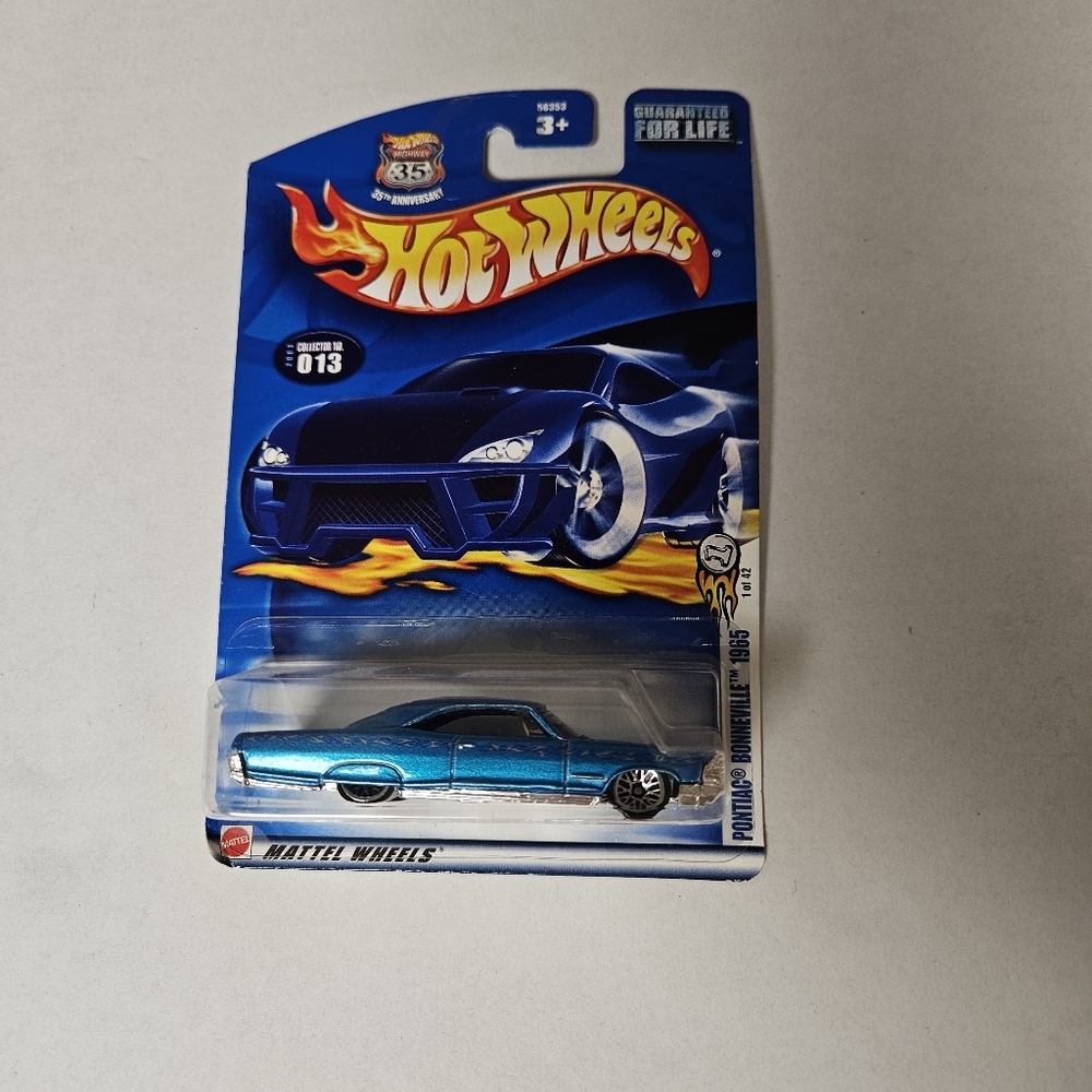 Blue Pontiac Firebird 1965 Die-Cast‎ Car